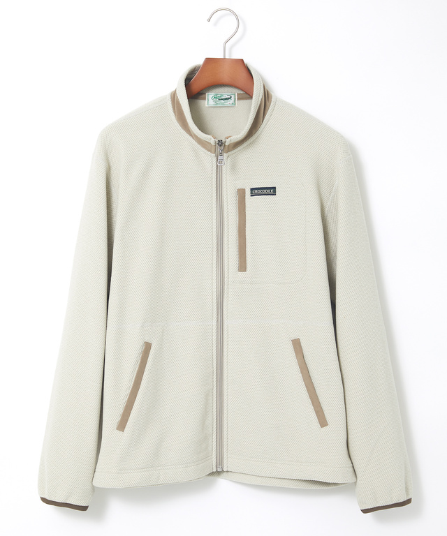 ピケ起毛 フリース ブルゾン