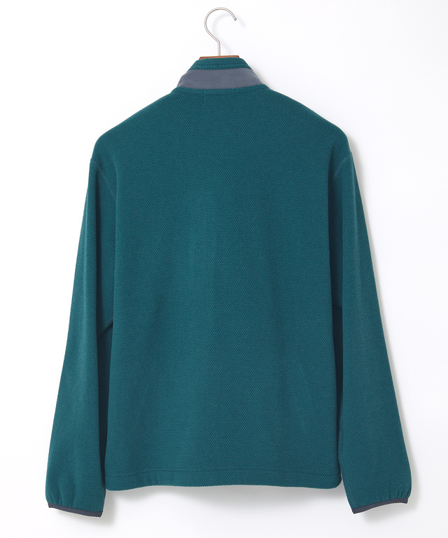 ピケ起毛 フリース ブルゾン