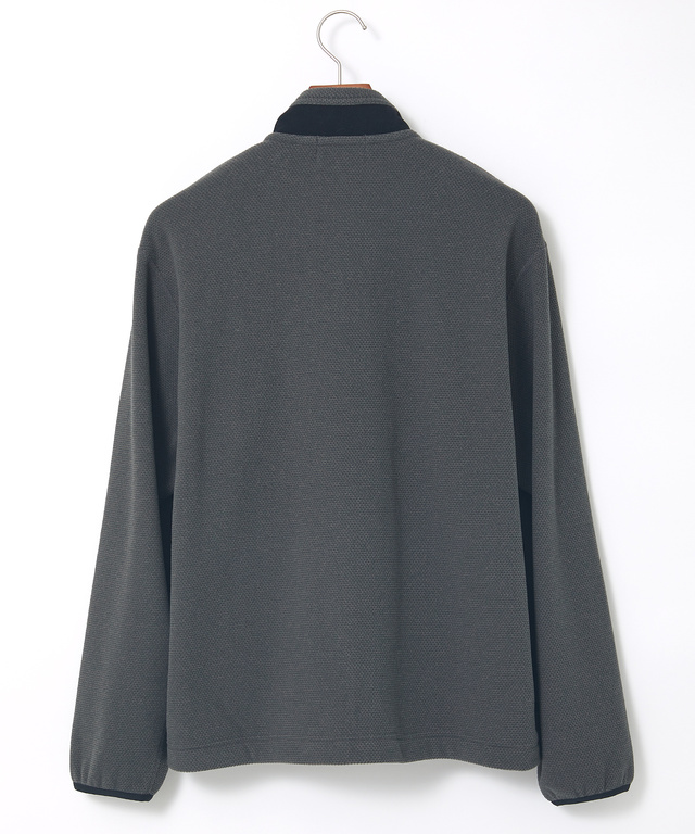 ピケ起毛 フリース ブルゾン