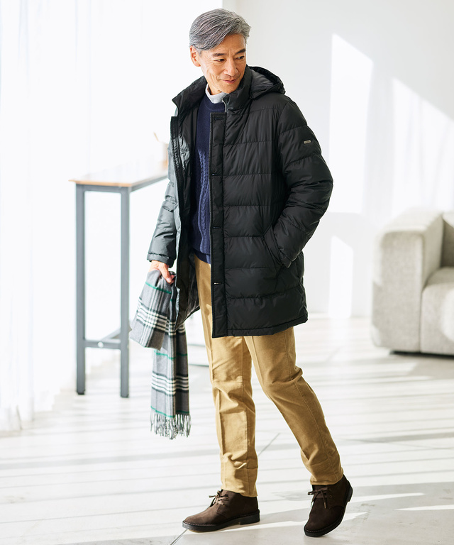 パウダースムース ハイネック Tシャツ【一部店舗限定】【日本製】