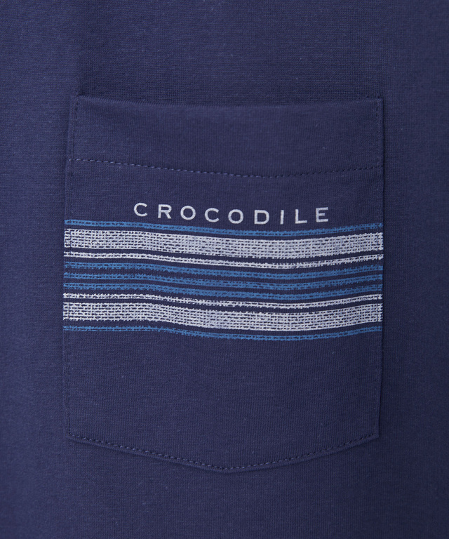 ヘンリーネック 七分袖 Tシャツ【吸汗速乾】