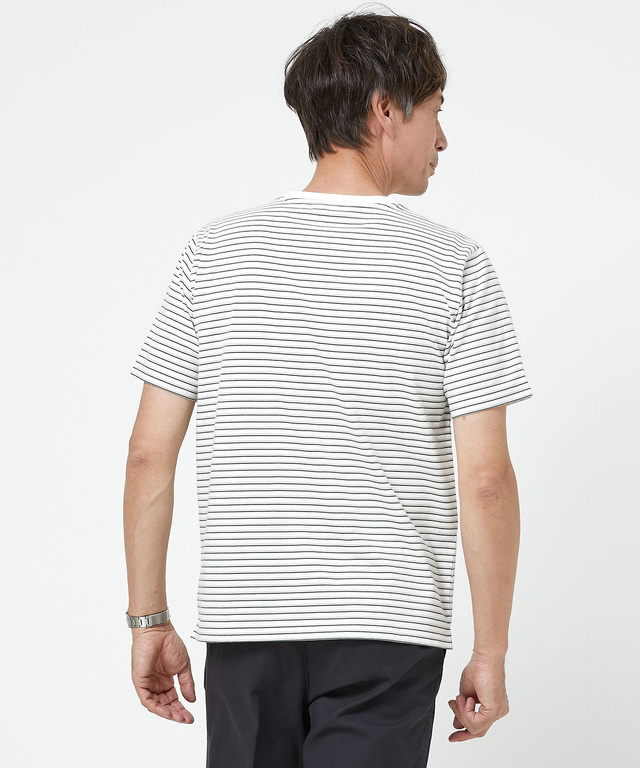 天竺 クルーネック Tシャツ【UV加工】【吸汗速乾】