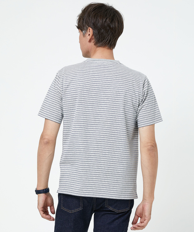 天竺 クルーネック Tシャツ【UV加工】【吸汗速乾】