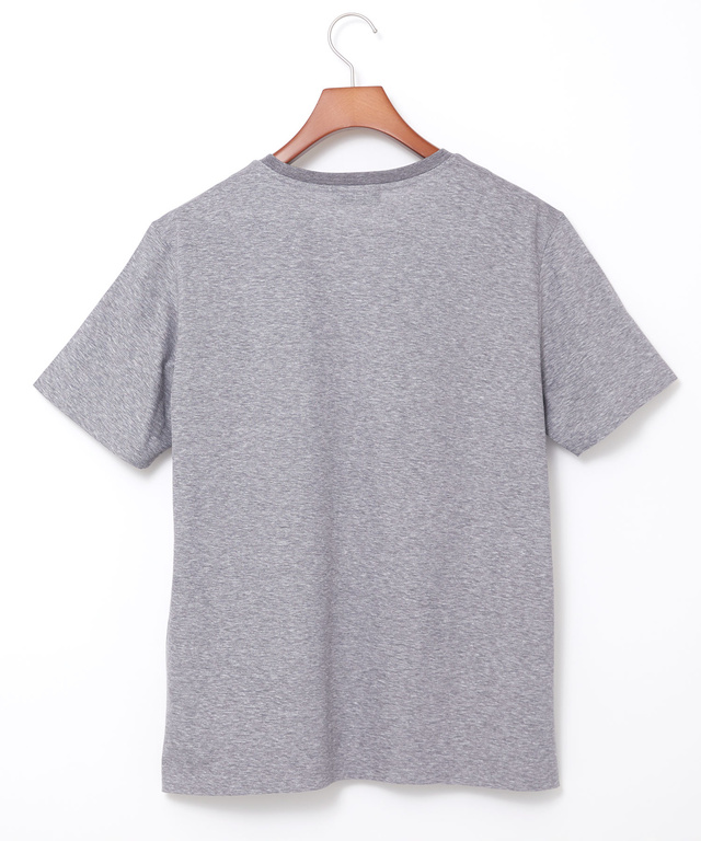 スノーコットンリネン 鹿の子 クルーネックTシャツ【接触冷感】