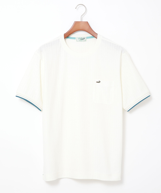 ヘリボーン リブライン Tシャツ【吸汗速乾】