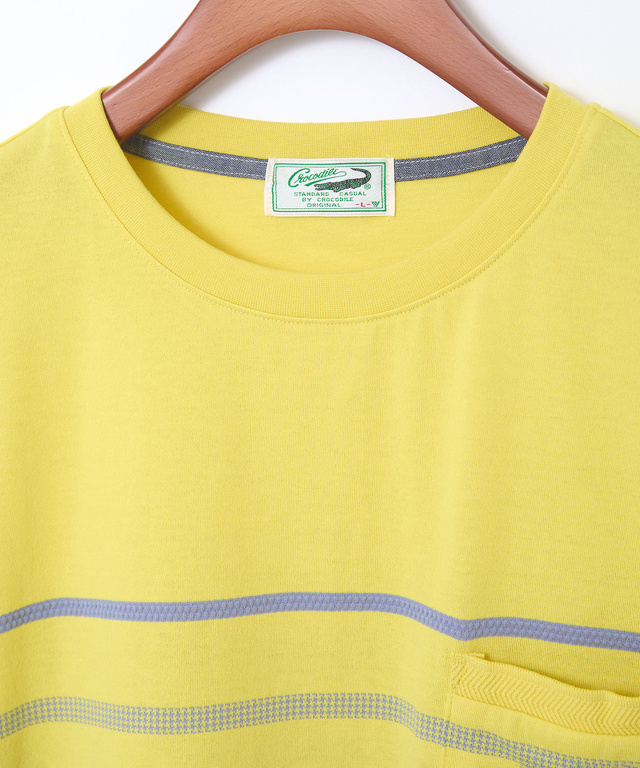 パネルボーダー デザイン Tシャツ