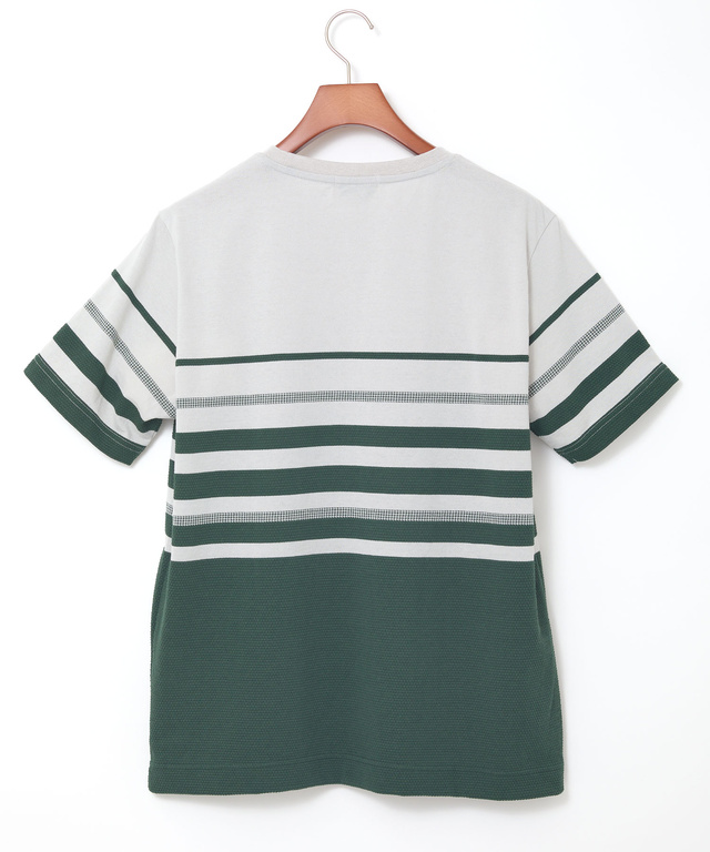 パネルボーダー デザイン Tシャツ