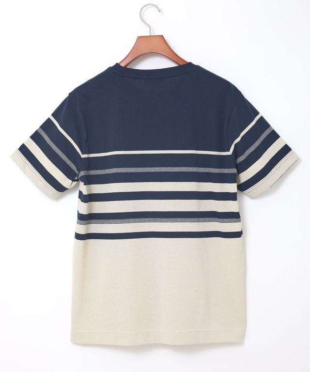 パネルボーダー デザイン Tシャツ