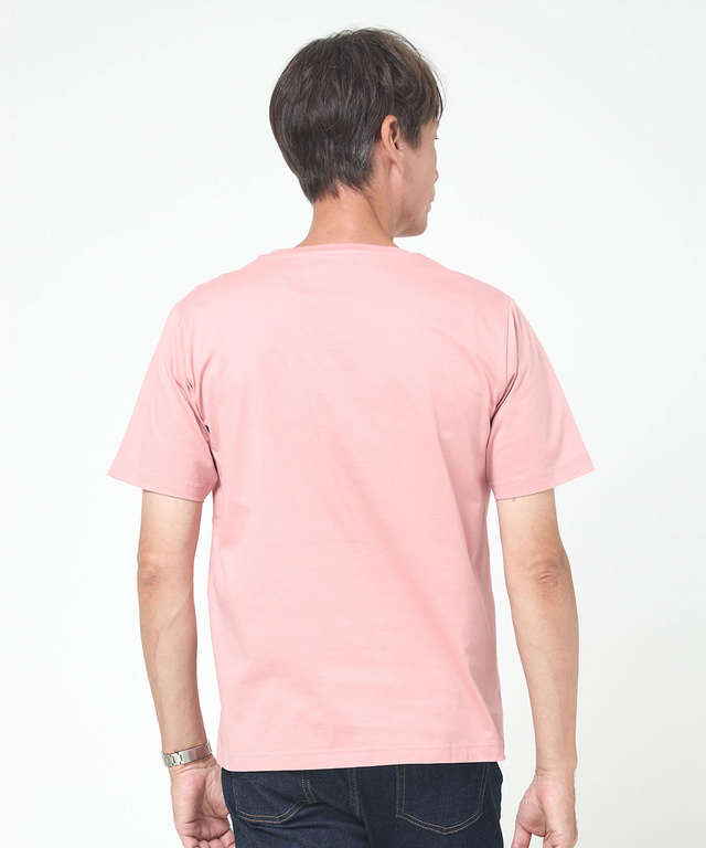 チェック柄 ロゴ プリントTシャツ