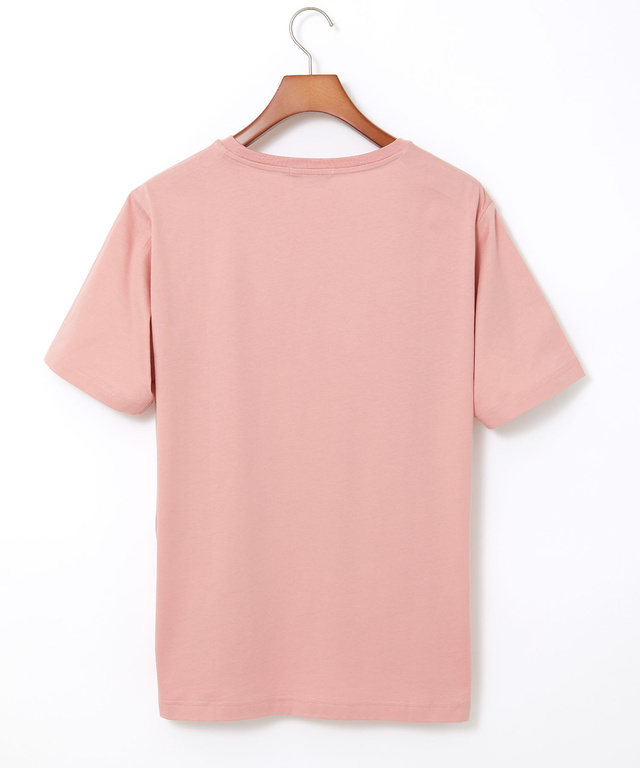 チェック柄 ロゴ プリントTシャツ