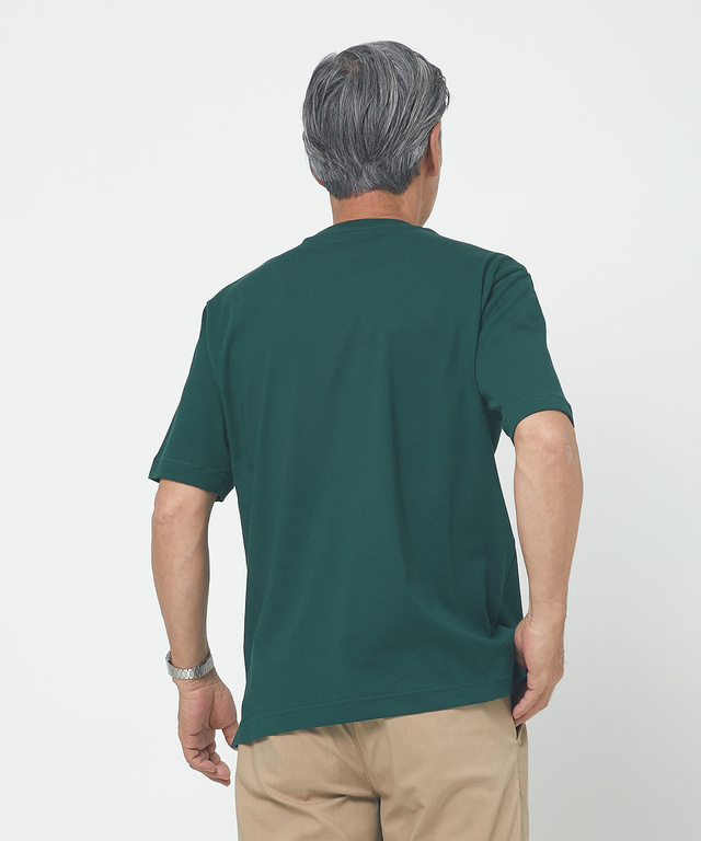 プレーティング天竺 ロゴプリント Tシャツ【一部店舗限定】