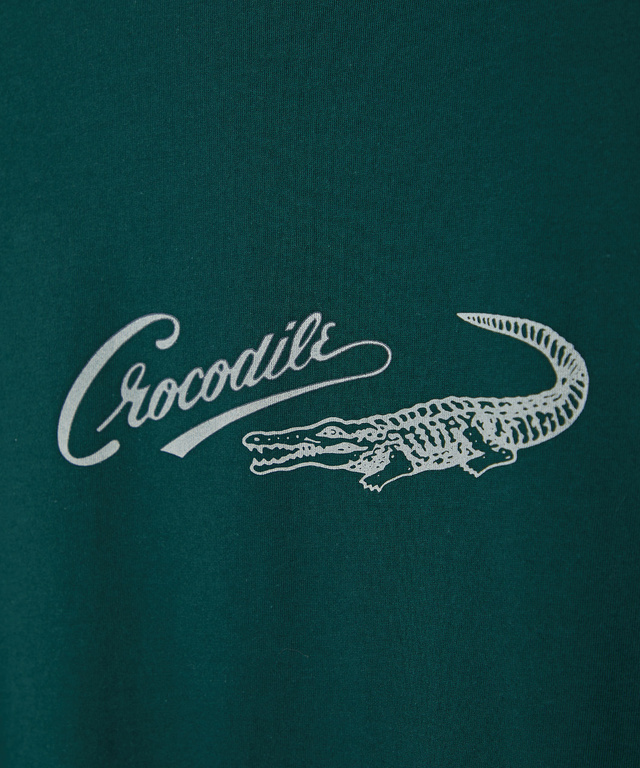 プレーティング天竺 ロゴプリント Tシャツ【一部店舗限定】
