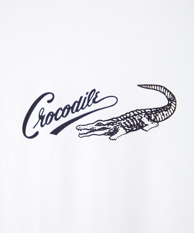 プレーティング天竺 ロゴプリント Tシャツ【一部店舗限定】