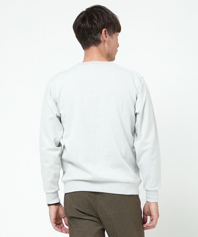 ダブルフェイス ジャカード トレーナー