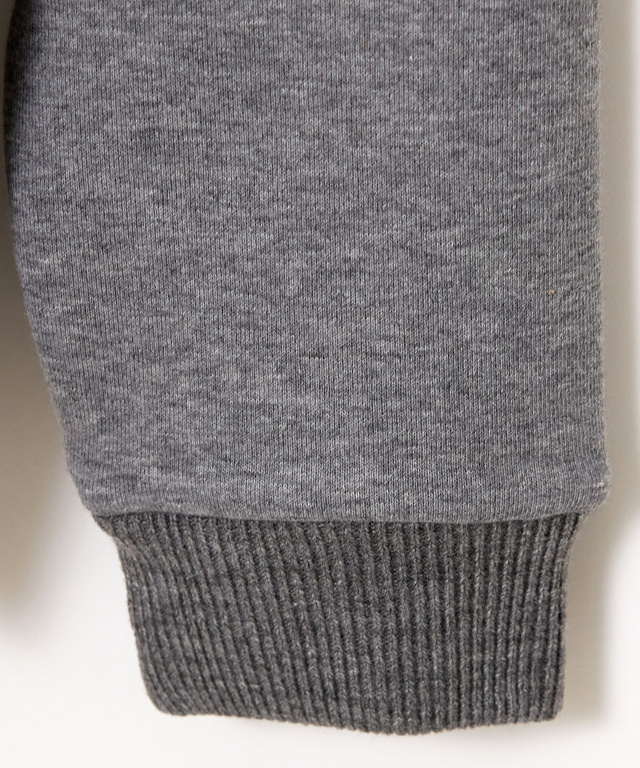 ケーブル柄 切り替え トレーナー