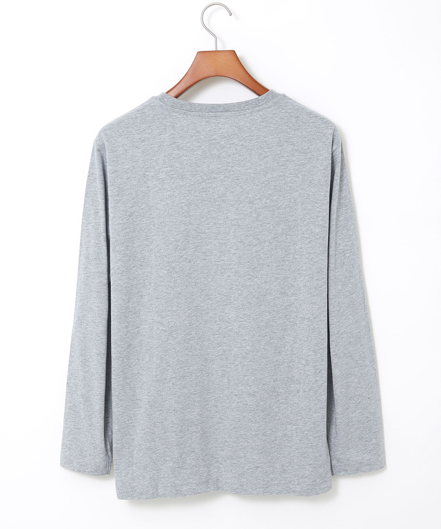 ポケットデザイン 長袖 Tシャツ