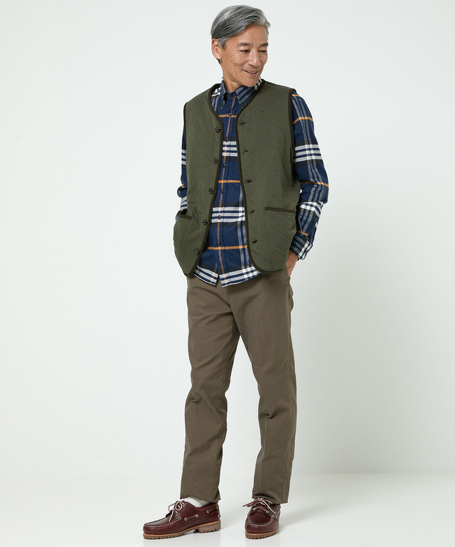 キルティング カット ベスト