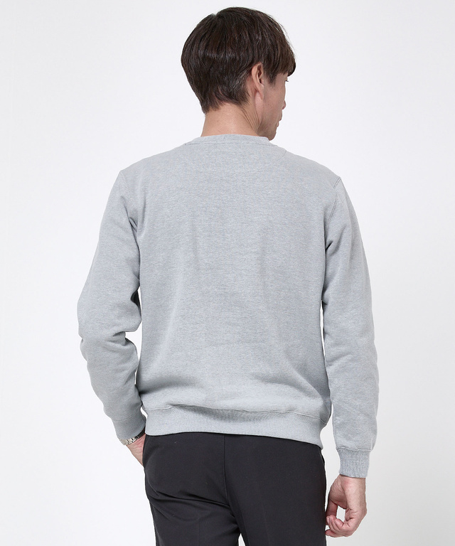 裏起毛 クルーネック トレーナー