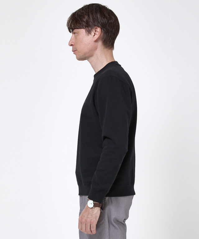 裏起毛 クルーネック トレーナー