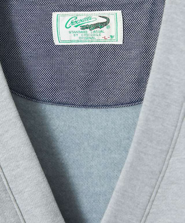 Vネック カット カーディガン