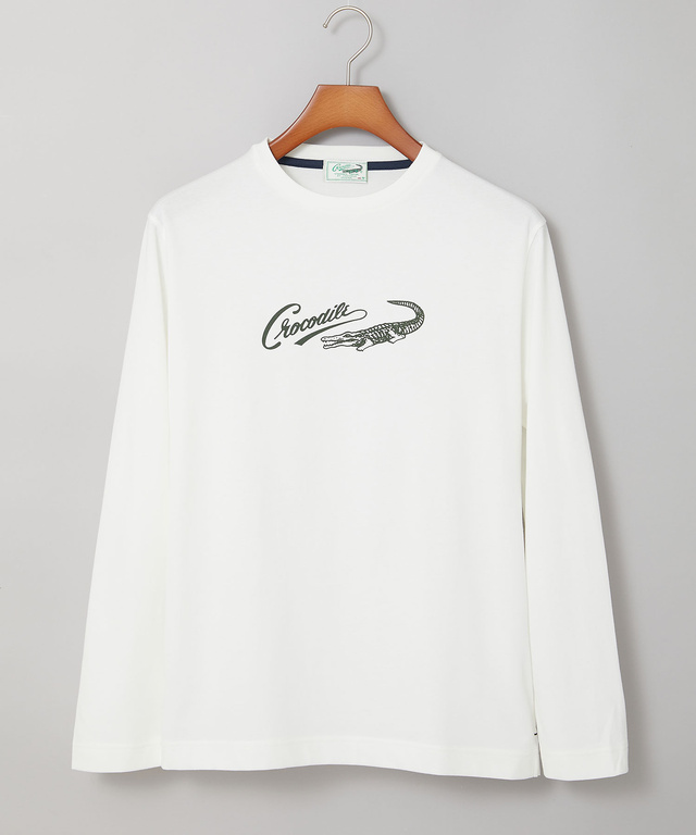 ロゴプリント 長袖Tシャツ【一部店舗限定】