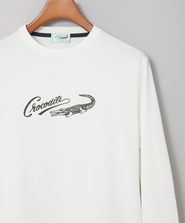 ロゴプリント 長袖Tシャツ【一部店舗限定】