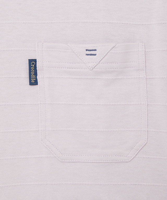 シャドーボーダー ポケットタブ カットソー