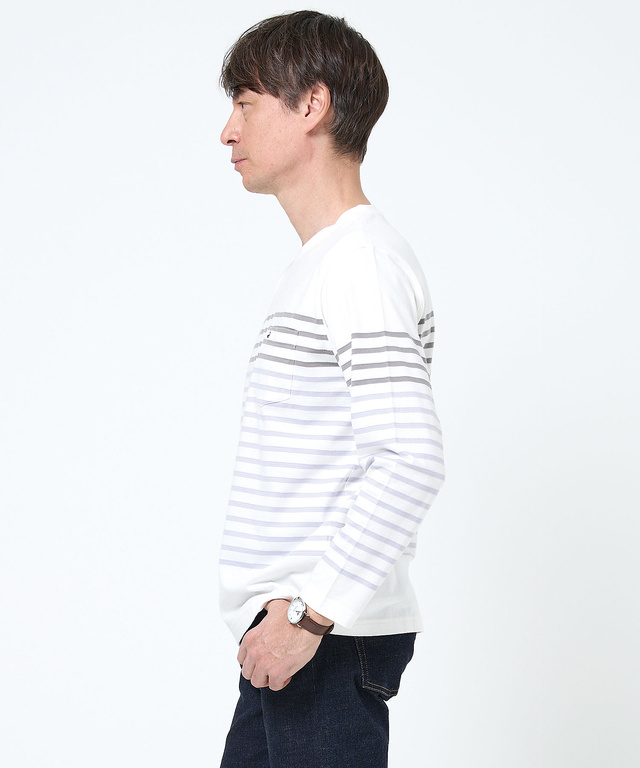 タック組織 マリンボーダー カットソー