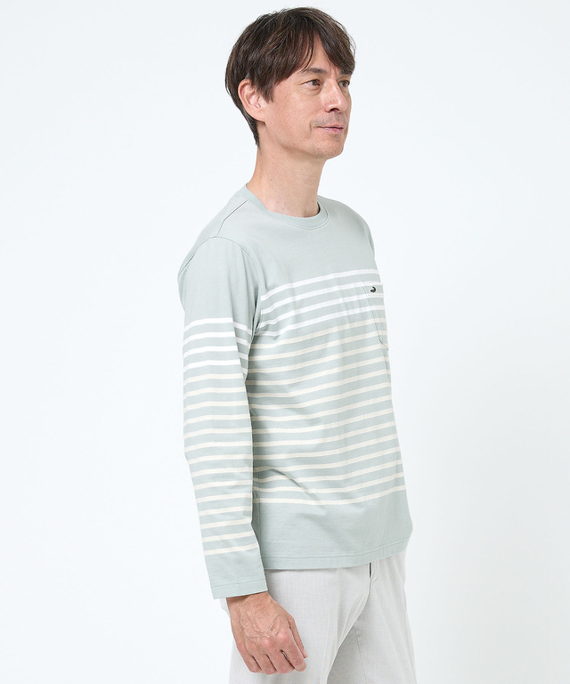 タック組織 マリンボーダー カットソー