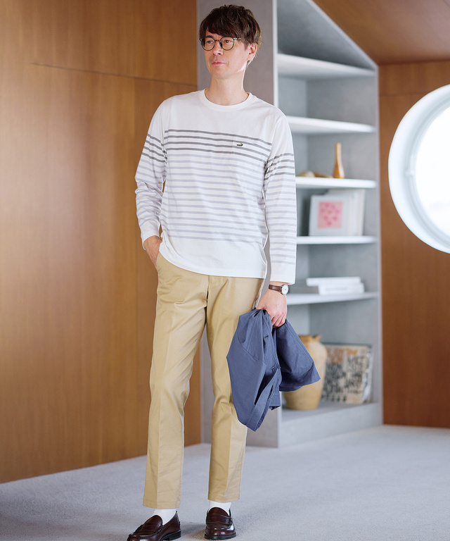 タック組織 マリンボーダー カットソー