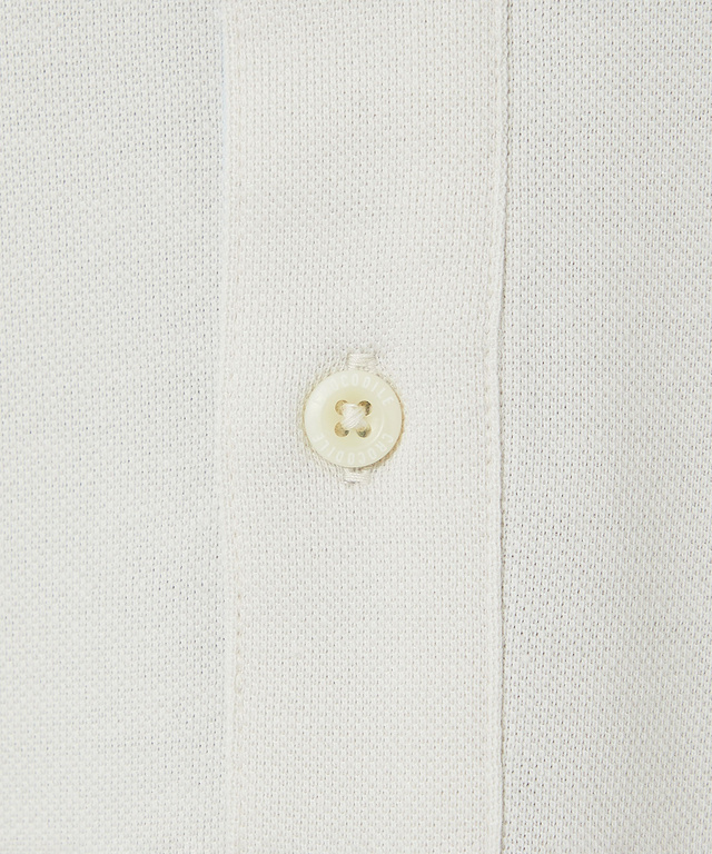 鹿の子 モチーフプリント ポロシャツ