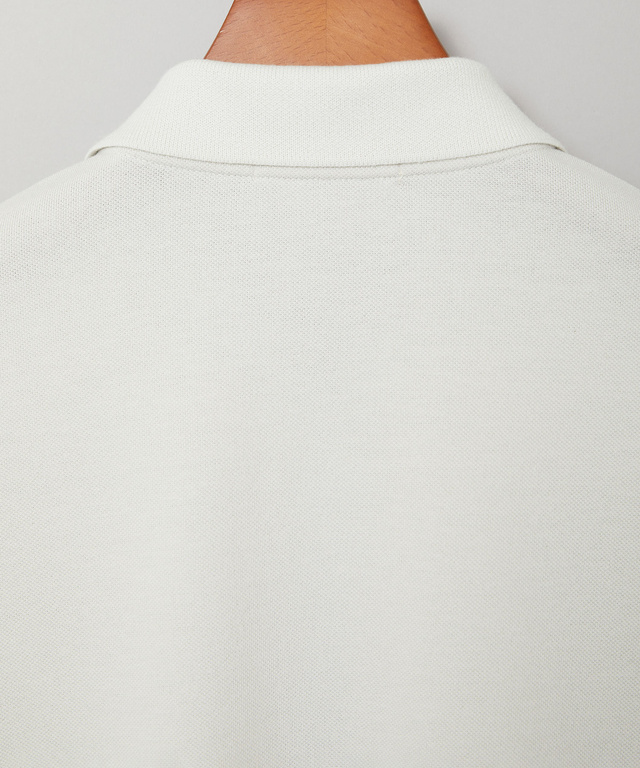 鹿の子 モチーフプリント ポロシャツ