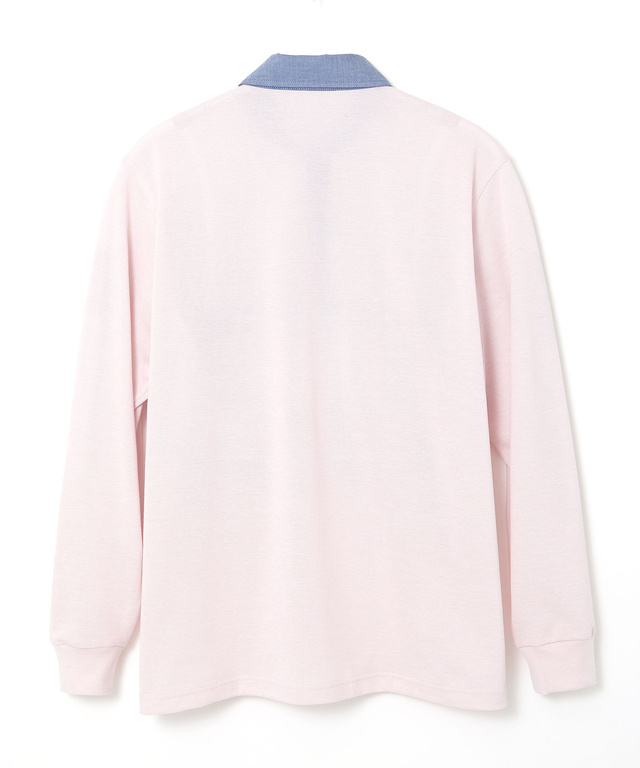 鹿の子 ブロックチェック ポロシャツ【吸汗速乾】