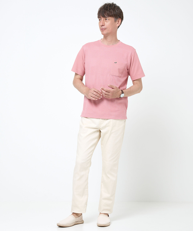 リンクス グレンチェック Tシャツ【吸汗速乾】