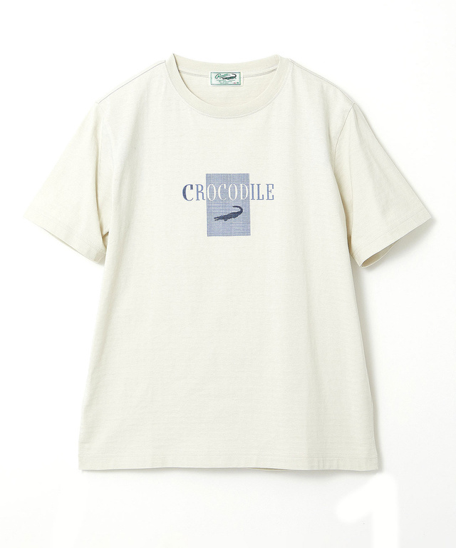 シャドーボーダー ロゴプリント Tシャツ 【吸汗速乾】