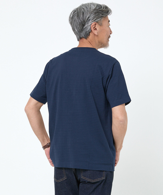 シャドーボーダー ロゴプリント Tシャツ 【吸汗速乾】