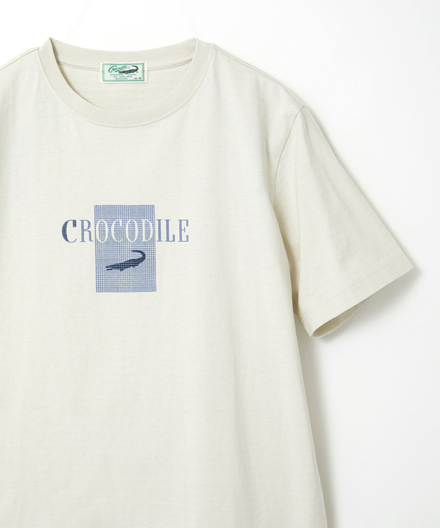 シャドーボーダー ロゴプリント Tシャツ 【吸汗速乾】