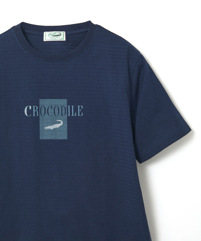 シャドーボーダー ロゴプリント Tシャツ 【吸汗速乾】