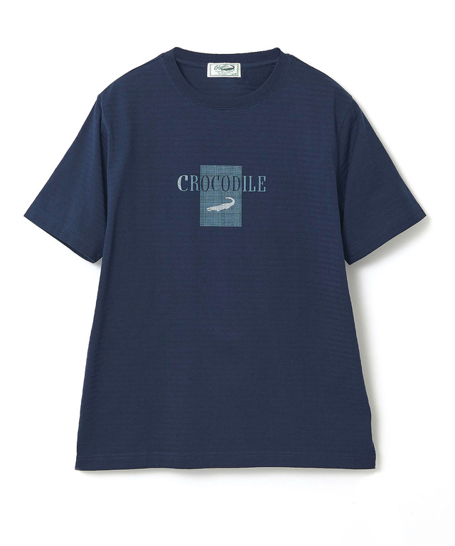 シャドーボーダー ロゴプリント Tシャツ 【吸汗速乾】