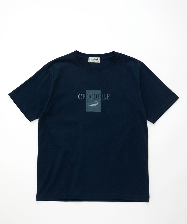 シャドーボーダー ロゴプリント Tシャツ 【吸汗速乾】