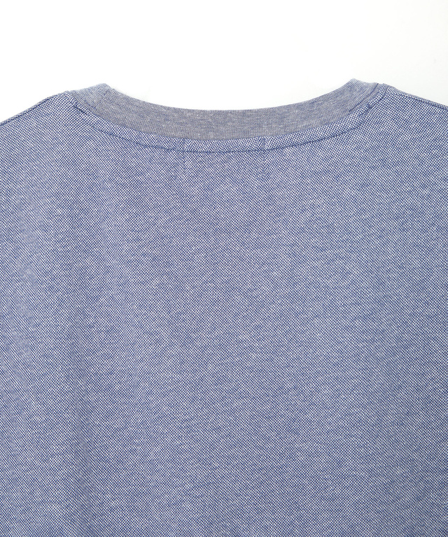 リネンライク ポケットパイピング Tシャツ
