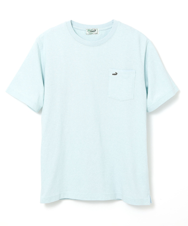 リネンライク ポケットパイピング Tシャツ