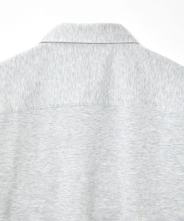 スノーコットン ジャカード カットシャツ【接触冷感】