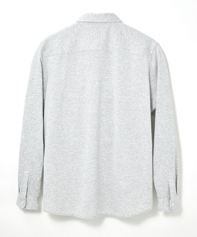 スノーコットン ジャカード カットシャツ【接触冷感】