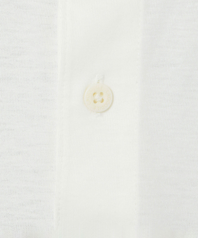 スノーコットン パネルボーダー ポロシャツ 【接触冷感】