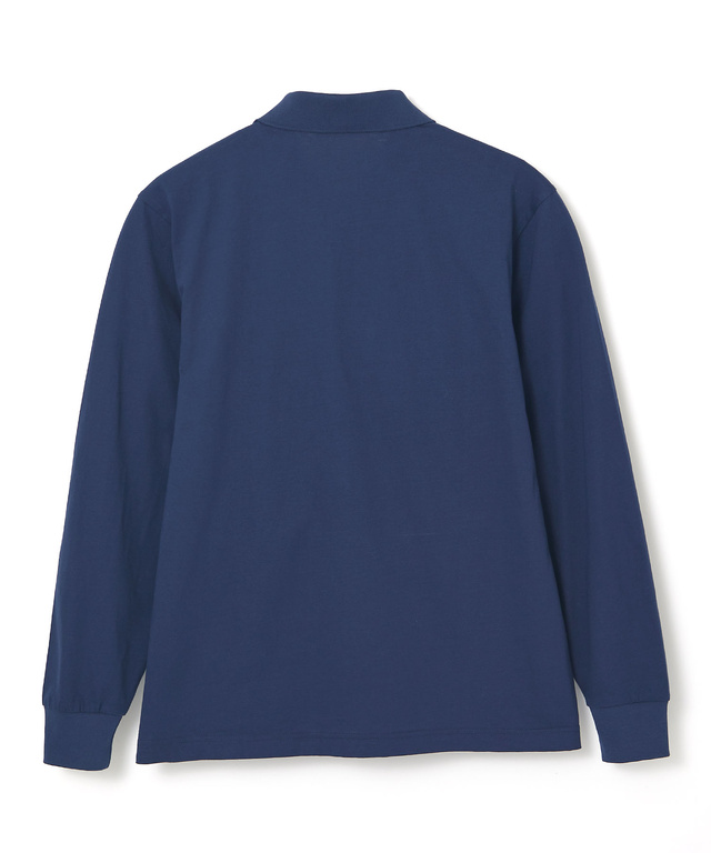 スノーコットン パネルボーダー ポロシャツ 【接触冷感】