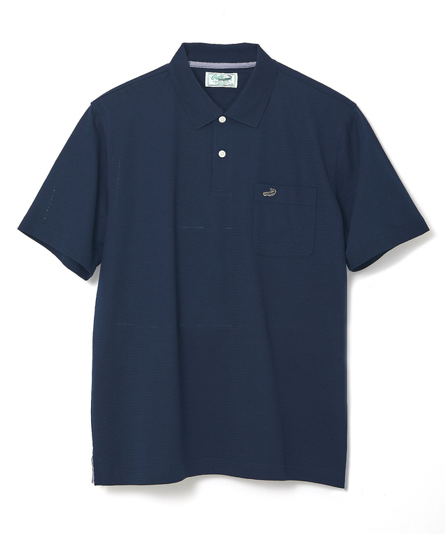 スノーコットン ジャカード天竺 ポロシャツ【接触冷感】