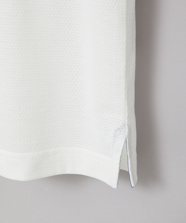 スノーコットン ジャカード天竺 ポロシャツ【接触冷感】