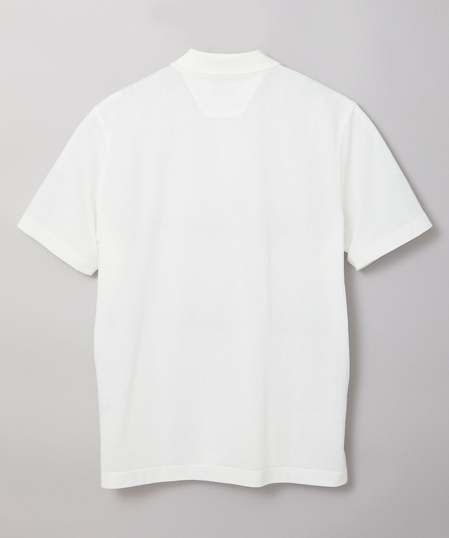 スノーコットン ジャカード天竺 ポロシャツ【接触冷感】