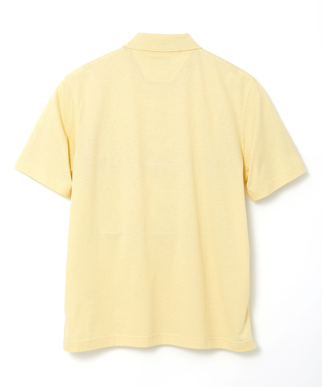 スノーコットン ジャカード天竺 ポロシャツ【接触冷感】